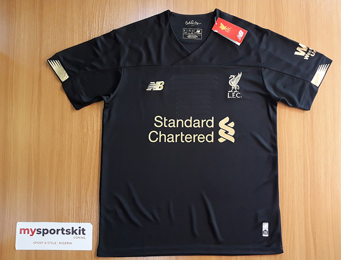 Liverpool blackout hot sale jersey 2019