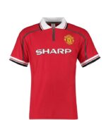 Manchester United 1998/99 Home Short Sleeve Retro Jersey
