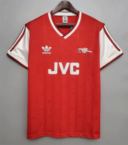 Arsenal 1988 1989 Home Retro Soccer Jersey Football Shirt