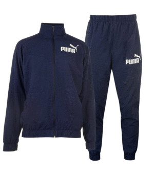 Puma Woven Tracksuit Navy Blue