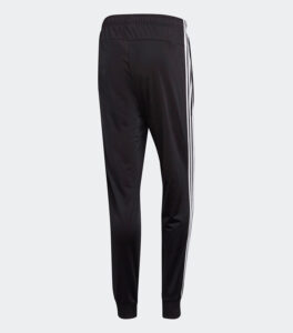 Adidas Essentials 3-Stripes Tapered Tricot Pants - Black
