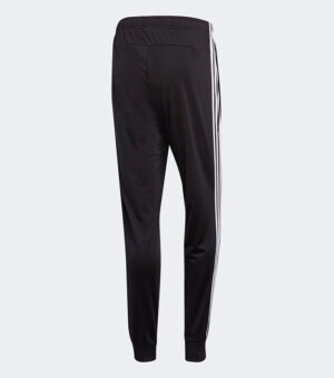 Adidas Essentials 3-Stripes Tapered Tricot Pants - Black
