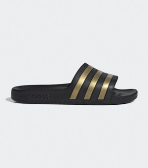 Adidas Adilette Aqua Slide Black Gold