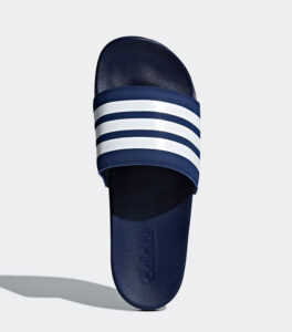 Adidas Adilette Comfort Slide Navy Blue White