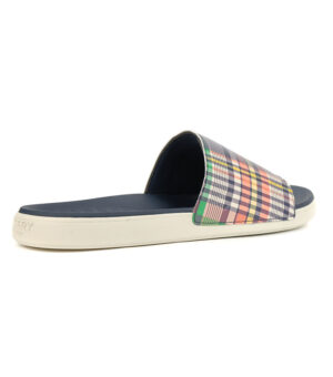 Sperry PLUSHWAVE Dock Plaid Slides side