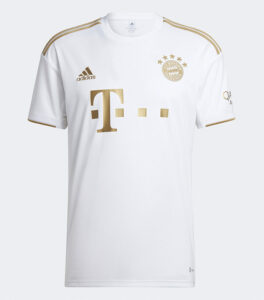 FC Bayern Munich 22/23 White Away Jersey