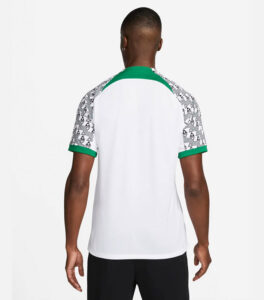 Nigeria 2022 Away White Jersey BACK