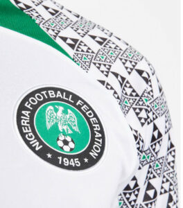 Nigeria 2022 Away White Jersey BACK