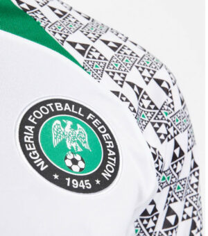 Nigeria 2022 Away White Jersey BACK