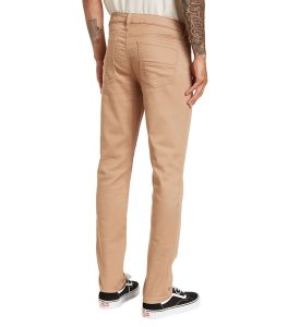 Stretch Faux Denim 5-Pocket Pant back