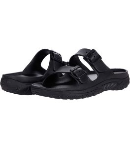 SKECHERS Foamies Reggae Black Sandals