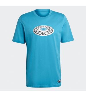 ADIDAS GRAPHIC SKY BLUE T-SHIRT