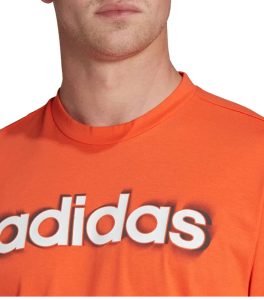 ADIDAS Workout Orange TRAINING T-Shirt front