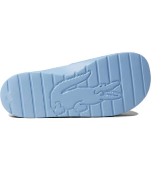 Lacoste Croco 2.0 Light Blue Slide under