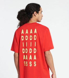 Adidas Trefoil Forever Red T-Shirt back