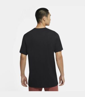 Nike Dri-Fit Run Black T-Shirt back