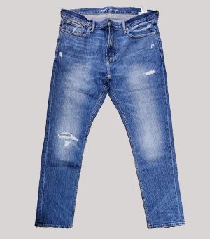 Gap Skinny Ripped Blue Jeans