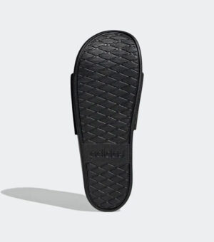 Adidas Adilette Comfort Black Slides under