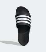 Adidas Adilette Comfort Black Slides front