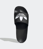 Adidas Adilette Core Black Slides front