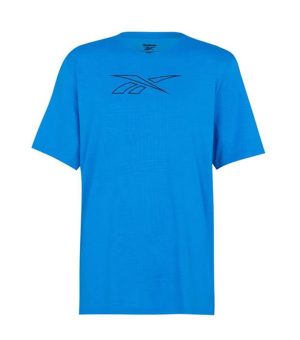 Reebok Smart Vent Men Blue T-Shirt
