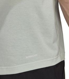 ADIDAS AEROREADY WHITE T-SHIRT UNDER