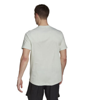 ADIDAS AEROREADY WHITE T-SHIRT BACK
