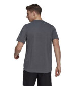 ADIDAS AEROREADY DARK GREY T-SHIRT BACK