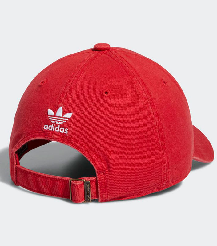 Adidas red outlet cap