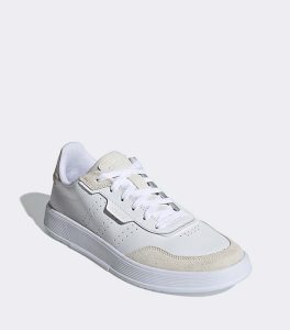 ADIDAS COURTPHASE WHITE SNEAKERS FRONT