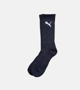 Puma Half Terry Crew Black Socks