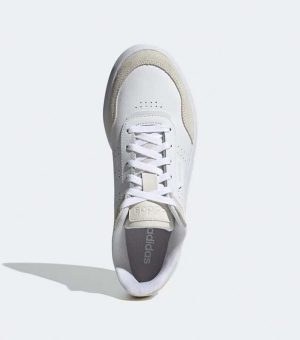 ADIDAS COURTPHASE WHITE SNEAKERS