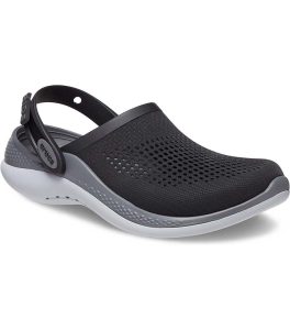 Crocs LiteRide 360 Clog Black Grey front