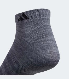 ADIDAS SUPERLITE LOW-CUT GREY SOCKS BACK