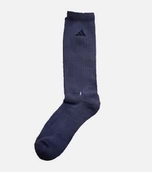 ADIDAS CUSHIONED DARK GREY SOCKS