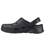 Skechers Men Foamies Fit Black Sandal side