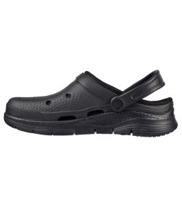 Skechers Men Foamies Fit Black Sandal side