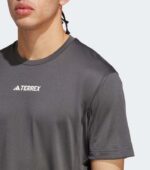 Adidas Terrex Logo Black Men T Shirt up