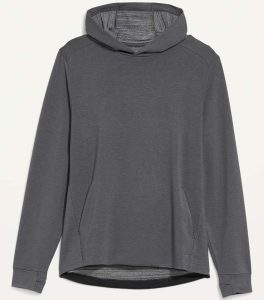 Old Navy Terry Go-Dry Gray Men Hoodie