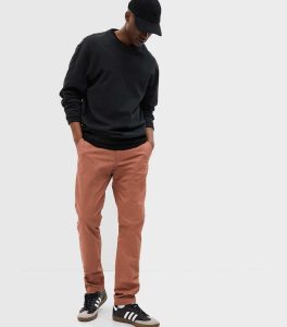 Gap Skinny Performance Brown Men Chinos