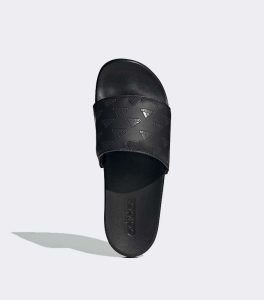 ADIDAS ADILETTE COMFORT BLACK SLIDES