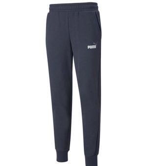 Puma Logo Men Jogging Blue Pants