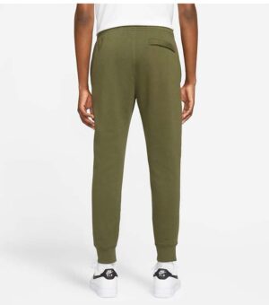 Nike Club Fleece Mens Green Joggers back