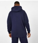 Everlast Overhead Navy Blue Logo Hoodie back