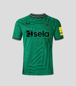 Newcastle United 23/24 Away Green Jersey