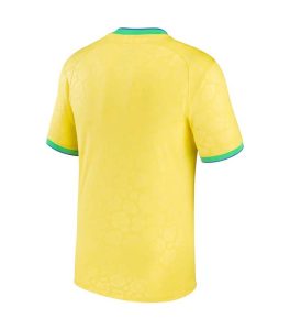 Brazil National Team 2022/23 Yellow Jersey back