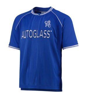 Chelsea 2000 Retro Auto Glass Football Shirt front