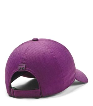 Under Armour Isochill Armourvent Purple Cap back