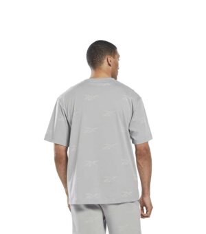 Reebok Logo Men T Shirt Back