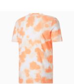 Puma Cloud Tie Dye Orange Men's T-Shirt back